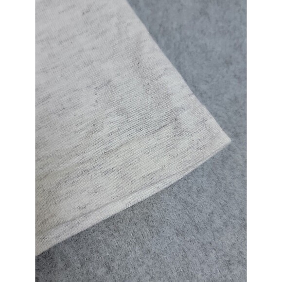 Vintage Hersey T Shirt Mens Medium White Single Stitch Spellout Logo 7 80s USA - Picture 8 of 12